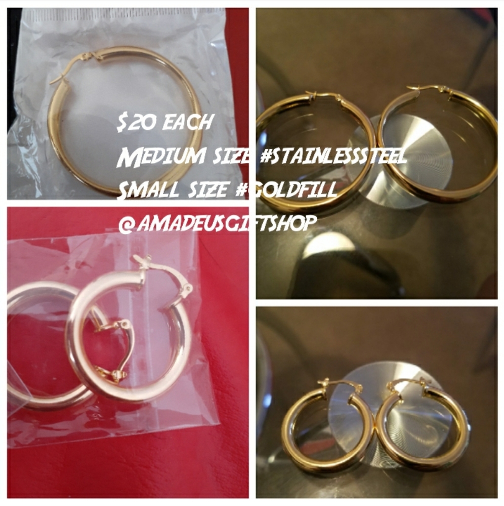Hoop earrings small/medium